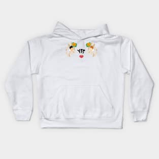 TD Marriage proposal - Yes Kids Hoodie